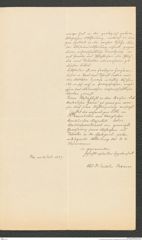 k.k. naturhistorisches Hofmuseum, Intendanzakten 1885-1896 (Hauer), Aktenzahl Z.292/1887, Seite 3